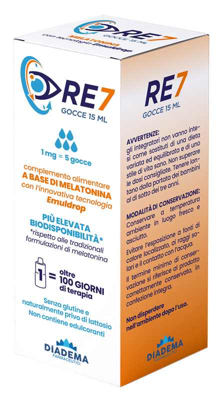 RE7 GOCCE 15 ML - Farmacia De Pasquale
