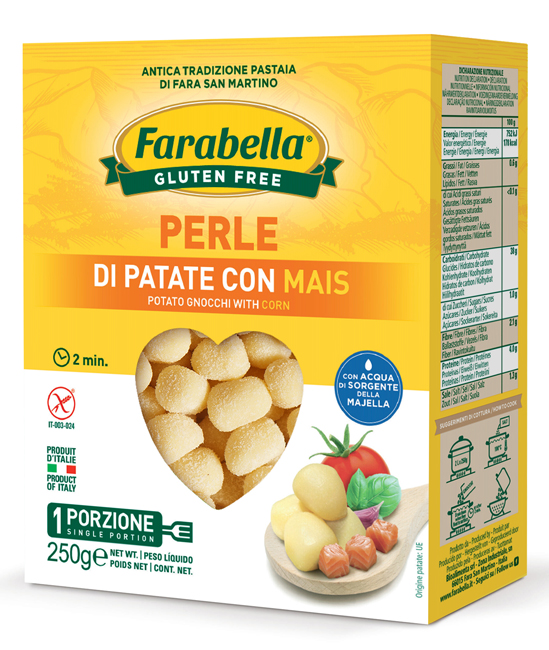 FARABELLA PERLE PATATE MAIS 250 G - Farmacia De Pasquale