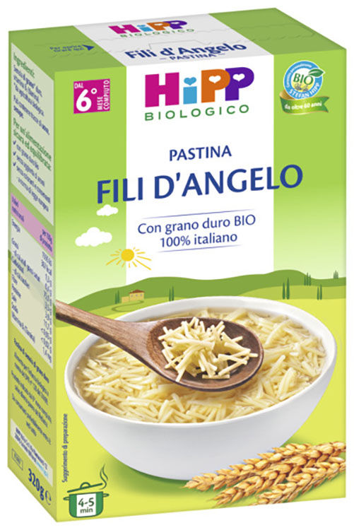 HIPP BIO PASTINA FILI D'ANGELO 320 G - Farmacia De Pasquale