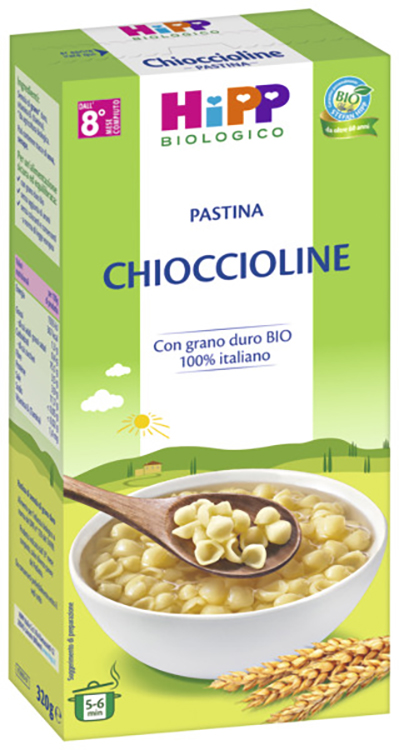 HIPP BIO PASTINA CHIOCCIOLINE 320 G - Farmacia De Pasquale