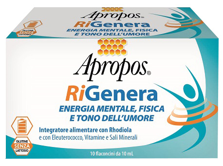 APROPOS RIGENERA ENERGIA FISICA E MENTALE 10 FLACONCINI 10 ML - Farmacia De Pasquale
