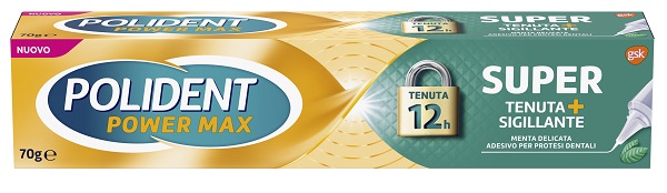 POLIDENT SUPER TENUTA+SIGILLANTE MENTA DELICATA ADESIVO PROTESI DENTALE 70 G - Farmacia De Pasquale