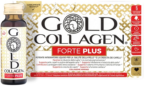 GOLD COLLAGEN FORTE PLUS 10 FLACONI DA 50 ML 5G COLLAGENE - Farmacia De Pasquale