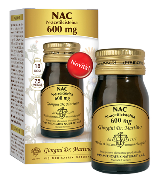 NAC 75 PASTIGLIE - Farmacia De Pasquale