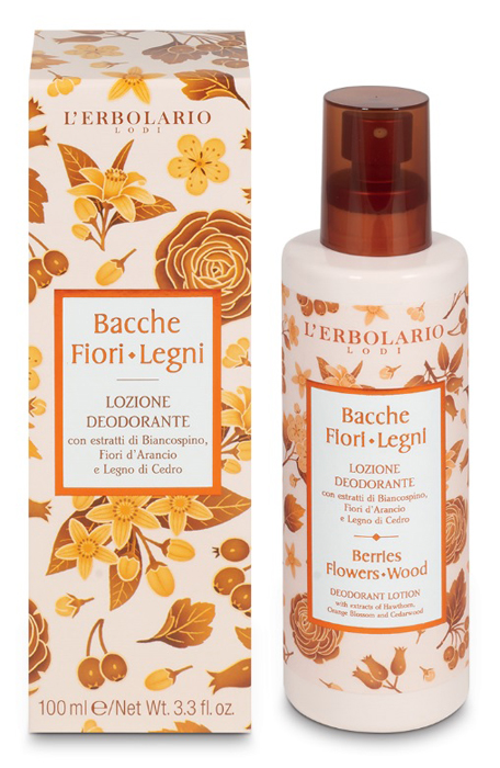 BACCHE FIORI LEGNI LOZIONE DEODORANTE 100 ML - Farmacia De Pasquale