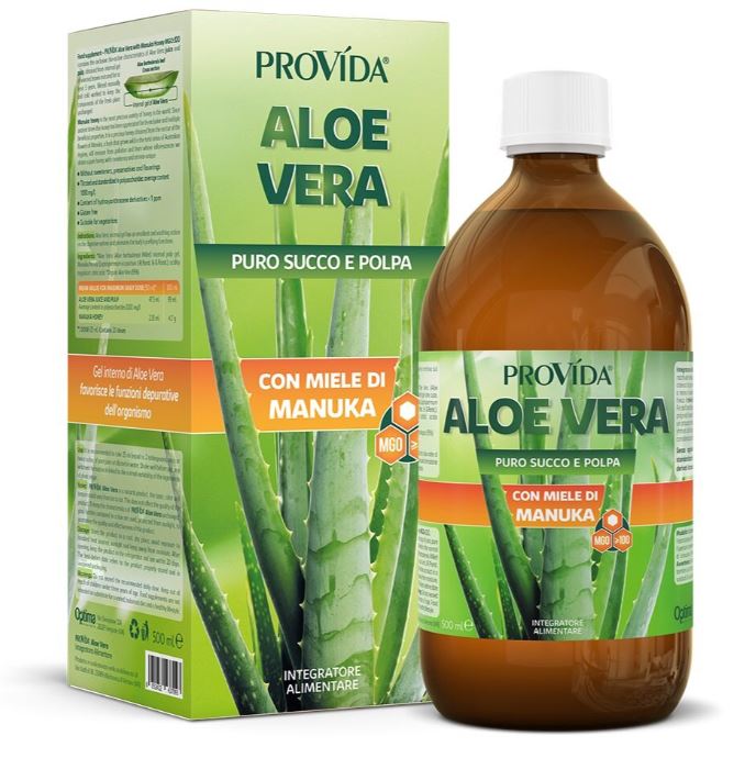 PROVIDA ALOE VERA CON MIELE DI MANUKA 500 ML - Farmacia De Pasquale