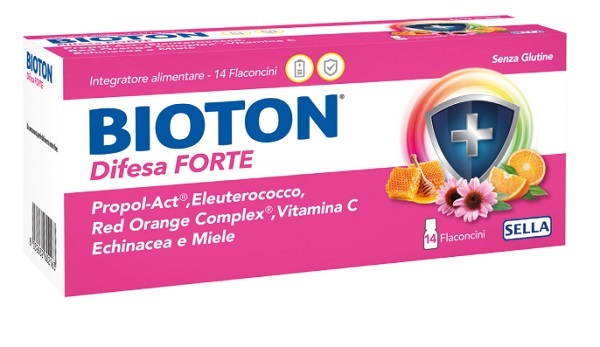 BIOTON DIFESA FORTE 14 FLACONCINI - Farmacia De Pasquale