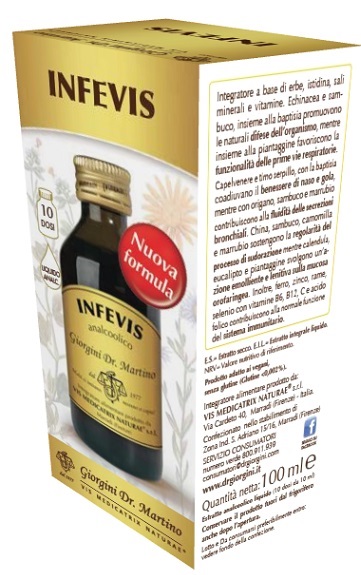 INFEVIS LIQUIDO ANALCOLICO 100 ML - Farmacia De Pasquale