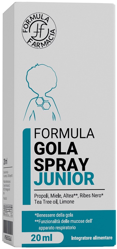 FORMULA GOLA SPRAY JUNIOR 20 ML - Farmacia De Pasquale