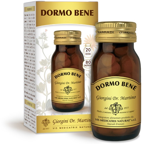 DORMO BENE 80 PASTIGLIE - Farmacia De Pasquale