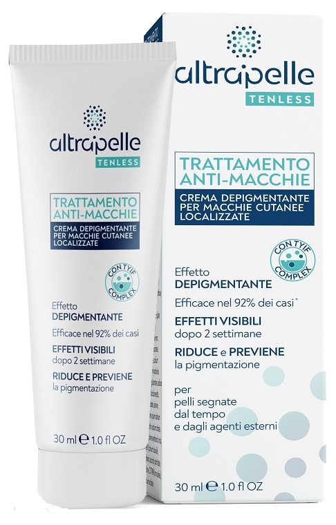 ALTRAPELLE TENLESS TRATTAMENTO ANTI MACCHIE CREMA DEPIGMENTANTE 30 ML - Farmacia De Pasquale