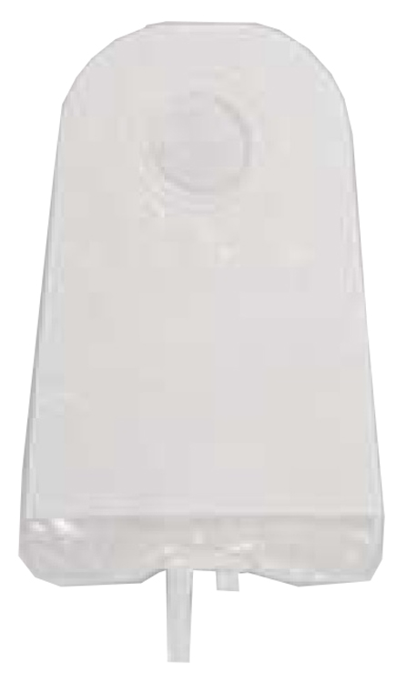 SACCA UROSTOMIA NATURA CON CHIUSURA FOLD-UP TAP TRASPARENTE 38MM - Farmacia De Pasquale