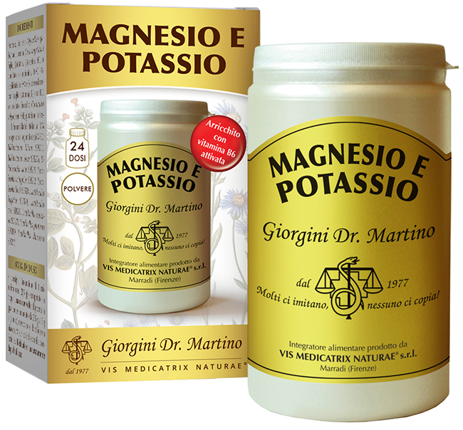 MAGNESIO E POTASSIO POLVERE 360 G - Farmacia De Pasquale