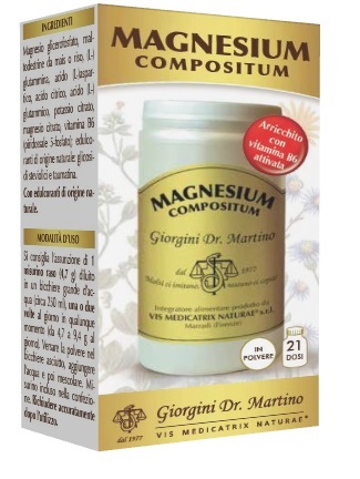 MAGNESIUM COMPOSITUM POLVERE 100 G - Farmacia De Pasquale