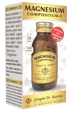 MAGNESIUM COMPOSITUM-T 140 PASTIGLIE - Farmacia De Pasquale