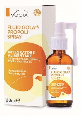VEBIX FLUID GOLA SPRAY PROPOLI 20 ML - Farmacia De Pasquale
