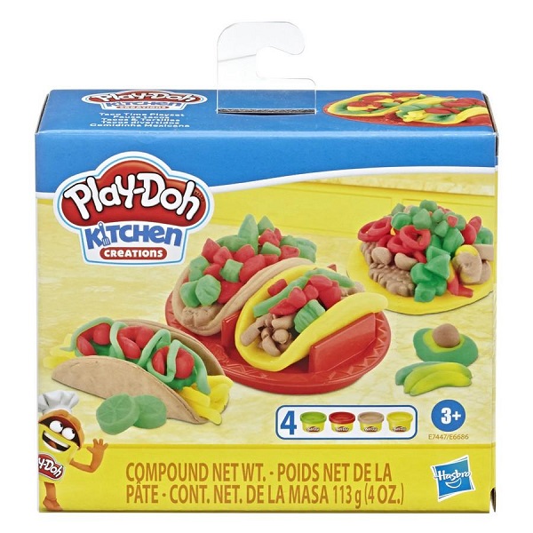 HASBRO PLAY DOH FOODIE FAVORITIES TACO TIME - Farmacia De Pasquale