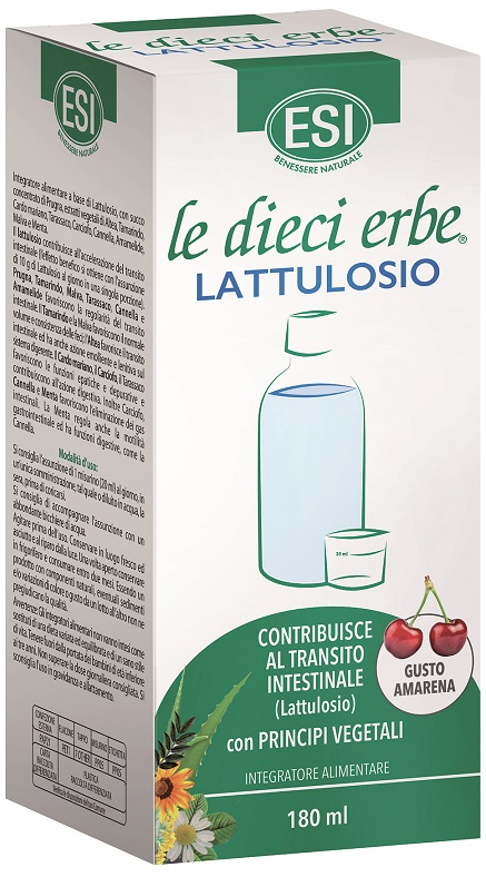 ESI LE DIECI ERBE LATTULOSIO 180 ML - Farmacia De Pasquale
