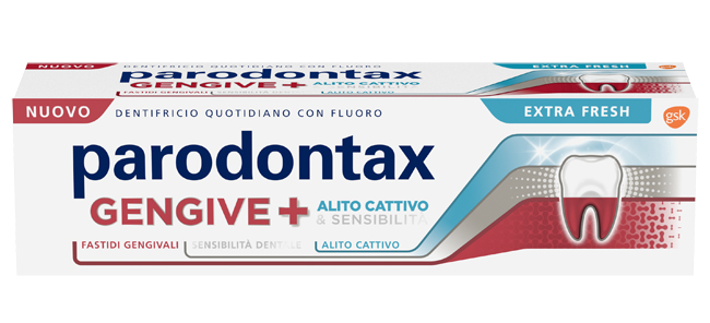 PARODONTAX GENGIVE+ALITO EXTRA FRESH 75 ML - Farmacia De Pasquale