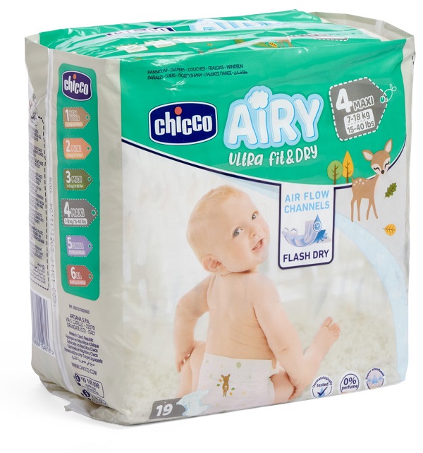 CHICCO PANNOLINI MAXI 19X6 - Farmacia De Pasquale