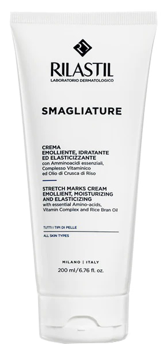 RILASTIL SMAGLIATURE CREMA EMOLLIENTE IDRATANTE ED ELASTICIZZANTE 200 ML - Farmacia De Pasquale