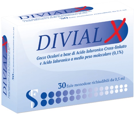 COLLIRIO DIVIAL X 30 FIALE MONODOSE 0,5 ML - Farmacia De Pasquale
