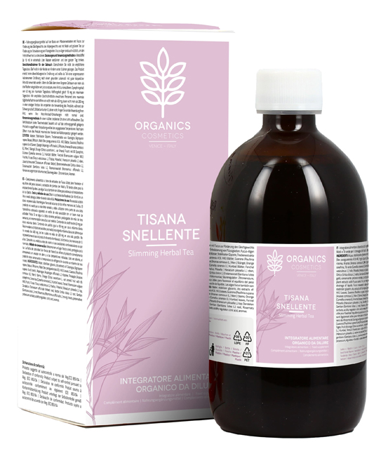 ORGANICS COSMETICS TISANA SNELLENTE 500 ML - Farmacia De Pasquale