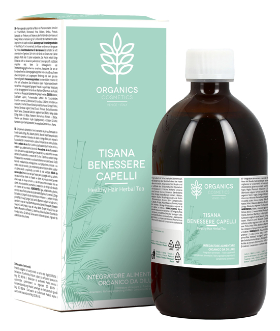 ORGANICS COSMETICS TISANA BENESSERE CAPELLI - Farmacia De Pasquale