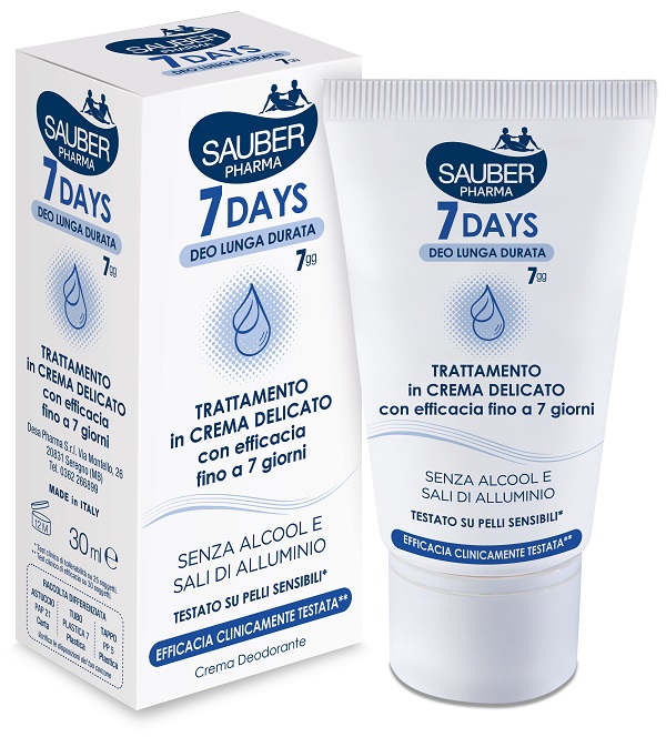 SAUBER 7DAYS CREMA 7 GIORNI 30 ML - Farmacia De Pasquale