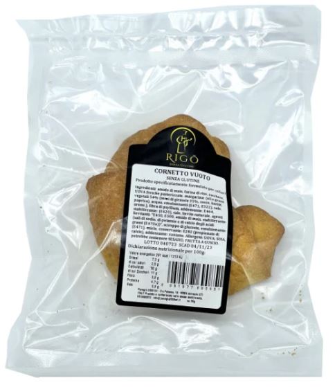 RIGO' CORNETTO VUOTO 85 G - Farmacia De Pasquale