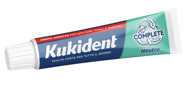 KUKIDENT NEUTRO CREMA ADESIVA DENTIERE 65 G - Farmacia De Pasquale
