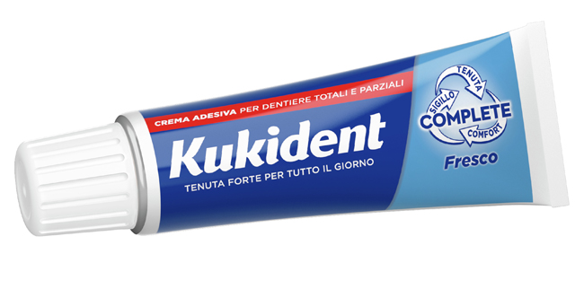 KUKIDENT FRESCO CREMA ADESIVA DENTIERE 40 G - Farmacia De Pasquale