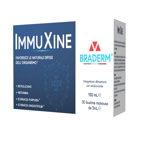 IMMUXINE 30 BUSTINE DA 5 ML BRADERM - Farmacia De Pasquale