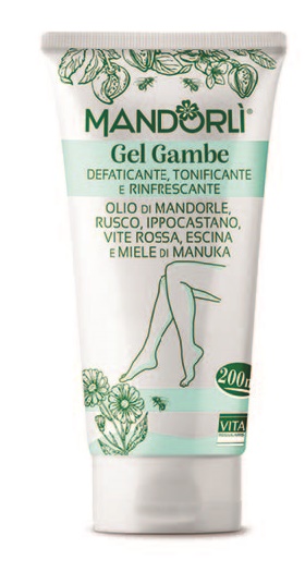 MANDORLI GEL GAMBE DEFATICANTE TONIFICANTE E RINFRESCANTE 200 ML - Farmacia De Pasquale
