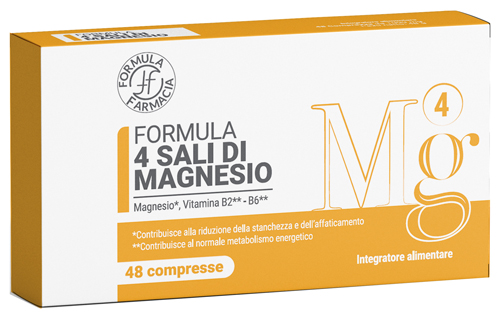 FORMULA 4 SALI DI MAGNESIO 48 COMPRESSE - Farmacia De Pasquale