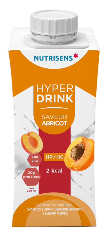 HYPERDRINK 2KCAL ALBICOCCA 4X200 ML - Farmacia De Pasquale