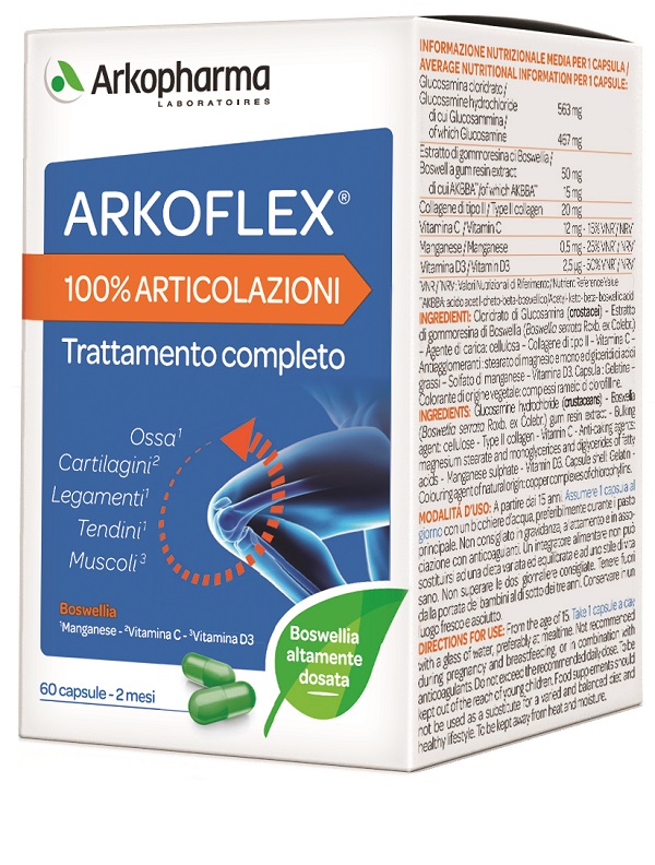 ARKOFLEX 100% ARTICOLAZIONI 60 CAPSULE - Farmacia De Pasquale