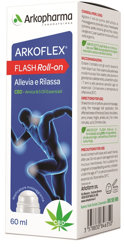 ARKOFLEX FLASH ROLL ON 60 ML - Farmacia De Pasquale