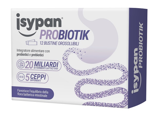 ISYPAN PROBIOTIK 12 BUSTINE OROSOLUBILI - Farmacia De Pasquale