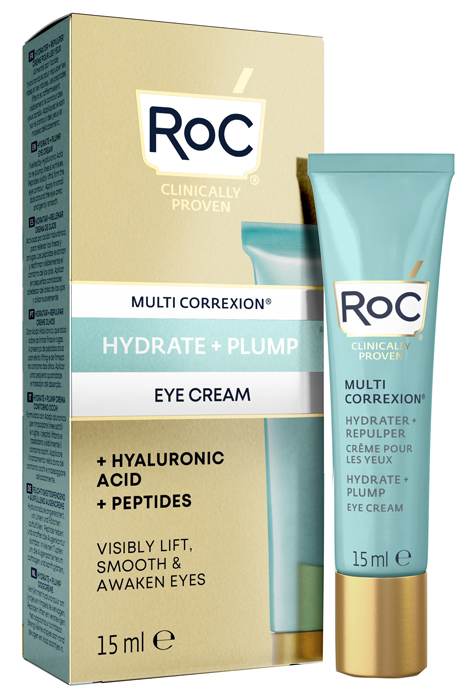 ROC MULTI CORREXION HYDRATE+ PLUMP CREMA OCCHI 15 ML - Farmacia De Pasquale