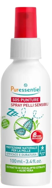 PURESSENTIEL SPRAY INSETTI PELLI SENSIBILI 100 ML - Farmacia De Pasquale