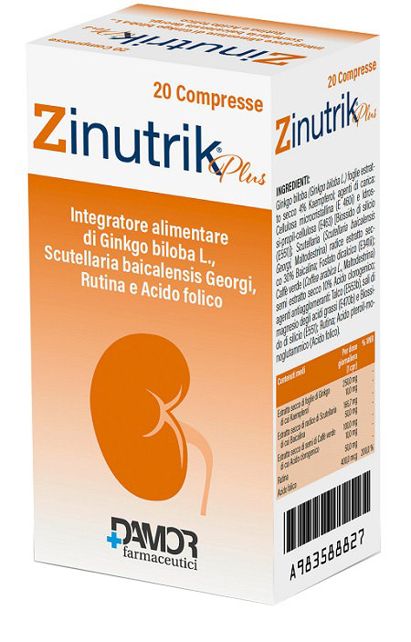 ZINUTRIK PLUS 20 COMPRESSE - Farmacia De Pasquale