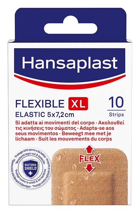 CEROTTO HANSAPLAST ELASTIC GINOCCHIA&GOMITI 10 PEZZI - Farmacia De Pasquale