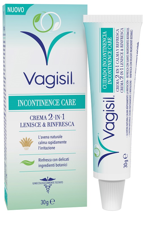 VAGISIL INCONTINENCE CARE CREMA 2IN1 LENISCE & RINFRESCA 30 G - Farmacia De Pasquale