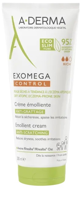 EXOMEGA CONTROL CREMA EMOLLIENTE 200 ML - Farmacia De Pasquale
