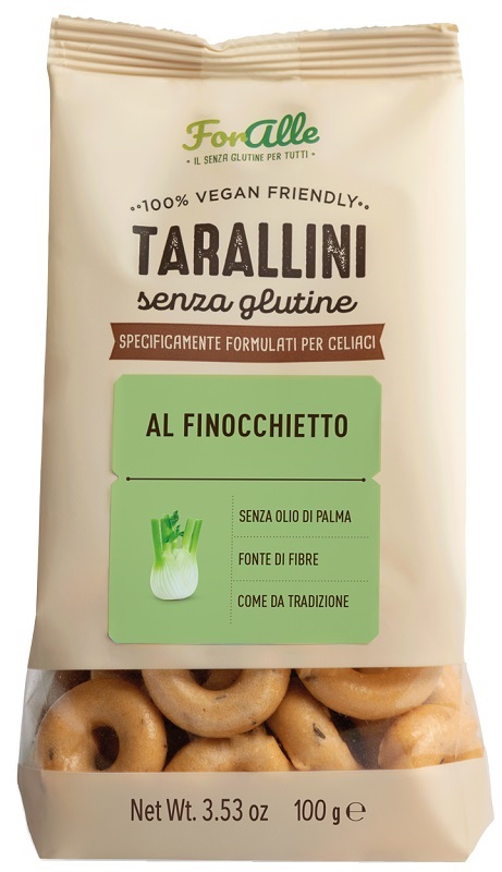 FORALLE TARALLINI AL FINOCCHIETTO 100 G - Farmacia De Pasquale