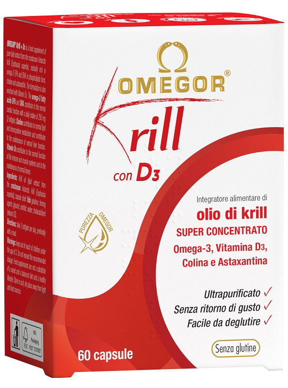 OMEGOR KRILL D3 60 CAPSULE - Farmacia De Pasquale