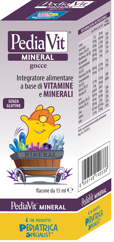 PEDIAVIT MINERAL GOCCE 15 ML - Farmacia De Pasquale