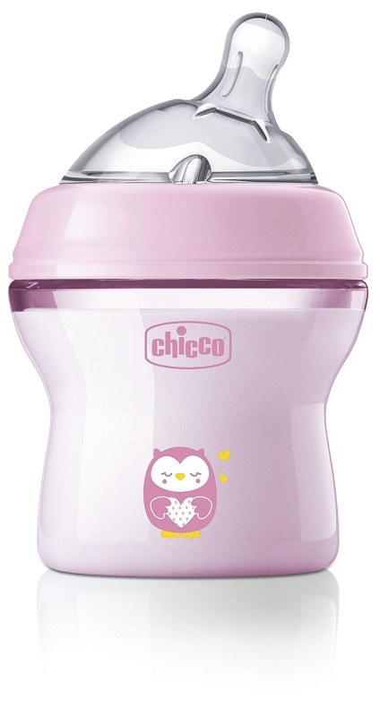 CHICCO BIBERON NAT FEEL PP 0M+ 150 ML BIMBA - Farmacia De Pasquale