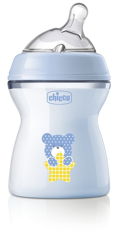 CHICCO BIBERON NAT FEEL PP 2M+ 250 ML BIMBO - Farmacia De Pasquale